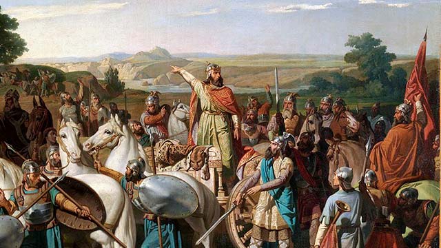 la reconquista - batalla de guadalete